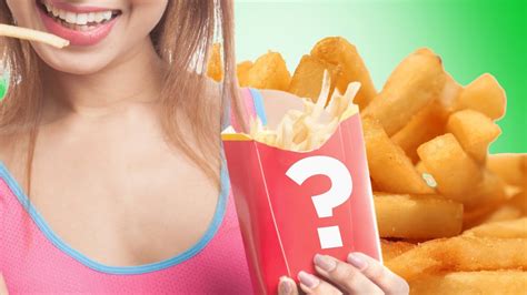 And fast food joints also serve as great a. Do You Know Your Fast Food Fries? - YouTube