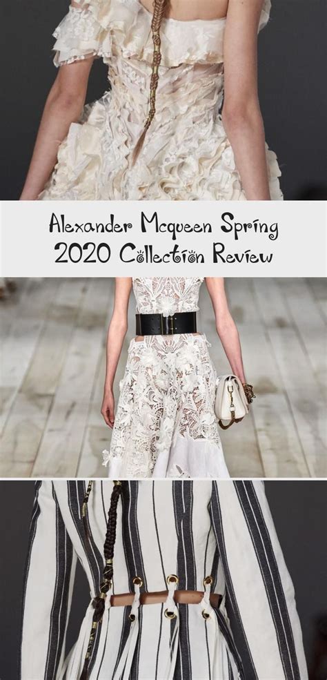 Shop alexander mcqueen on farfetch now. Alexander McQueen Spring 2020 Collection Review, Paris ...