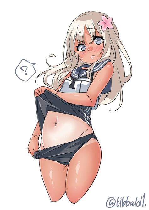 Toners are not only for blondes. ro-500 (kantai collection) drawn by ebifurya | Danbooru