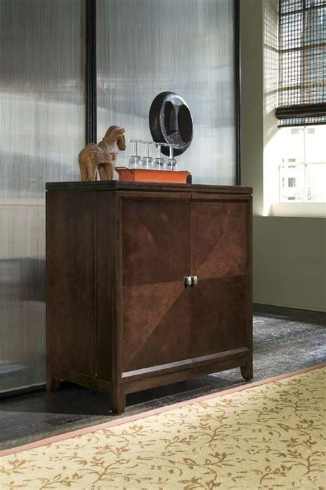 Maybe you would like to learn more about one of these? American Drew Tribecca Flip Top Bar | Bar cabinet, Bar ...