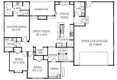 3 bedroom houses to rent). House Plan 72415 - Traditional Style with 2743 Sq Ft, 6 ...