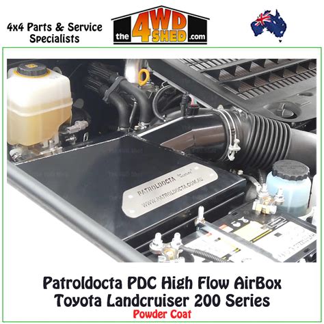 0.7 to 3.8 v a/c off, blower switch off: High Flow AirBox Toyota Landcruiser 200 Series V8