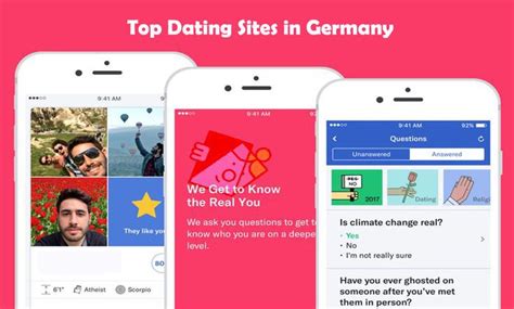 If you have already joined a dating game, then you might be familiar with this universal dating site, which has appeared much earlier than most famous applications.it has become a kind of foundation for all subsequent best free dating sites since 1995. Top Dating Sites in Germany - Check Out these Amazing ...