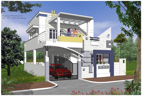 Maybe you would like to learn more about one of these? Exterior House Designs Indian Style. Home Plans, Floor ...