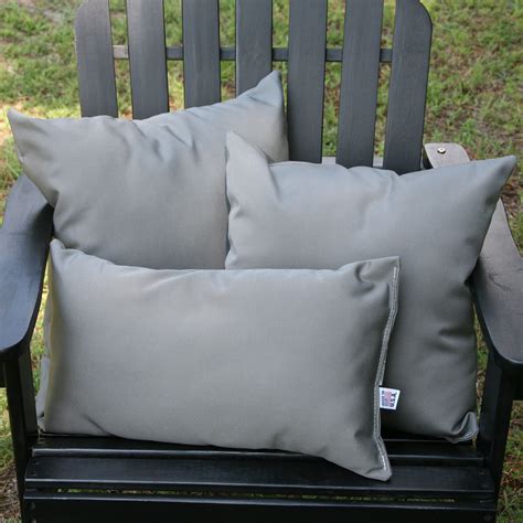 Get free shipping on qualified sunbrella outdoor throw pillows or buy online pick up in store today in the outdoors department. Charcoal Grey Sunbrella Outdoor Throw Pillow