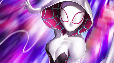 Download 1920x1080 spider, web, plexus wallpaper, background full hd, hdtv, fhd, 1080p. 1920x1080 Art Spider Gwen Laptop Full HD 1080P HD 4k ...