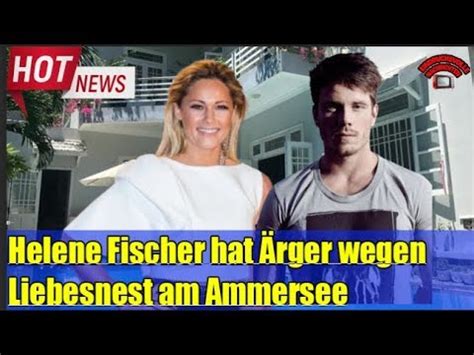 Mit blick.ch immer am schnellsten informiert! Helene Fischer hat Ärger wegen Liebesnest am Ammersee ...