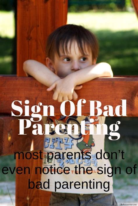 Signs & Effects Of Bad Parenting That All Parents Should ...