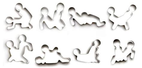 Si vous cherchez à mettre du piment dans votre vie sexuelle, consultez le kamasutra (disponible également en version lesbien) seule ou à deux. Kama Sutra cookie-cutters / Boing Boing