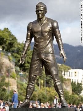 The new statue, created by artist josé antonio navarro arteaga, depicts ronaldo with a closed mouth, angular features and a confident expression. Cristiano Ronaldo immortalized in bronze statue outside ...