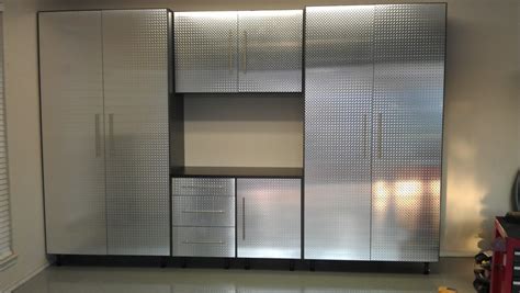 Garage Cabinets Diamond Plate - Modern - Shed - Houston ...