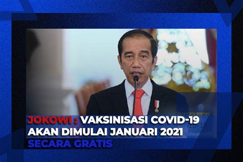 Televisi dapat menjadi alternatif h. TRANS7 | Gratis! Vaksinasi Covid-19 Akan Dimulai Januari 2021