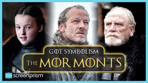 The family of jorah mormont has played a key role in westerosi history, and with lyanna mormont … how lyanna mormont became game of thrones' youngest and bravest hero. Game of Thrones Symbolism: The Mormonts - YouTube