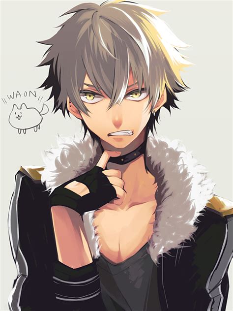 For the anime fanboys with brown hair, or those who are thinking of dying. Bad boy - Yaoi and Shounen-ai fanarts on yaoi-online.com ...