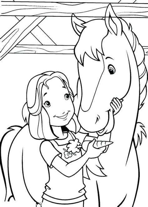 Search through 623,989 free printable colorings at getcolorings. Little Girl Feeding Horse With Carrot Coloring Page - Free ...