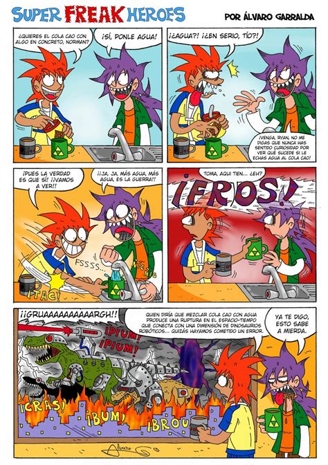 She's a very special girl. SUPER FREAK HEROES: Tiras