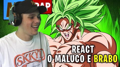 Maybe you would like to learn more about one of these? REACT O RAP MAIS INSANO DO BROLY (DRAGON BALL SUPER: BROLY O FILME) MHRAP - YouTube