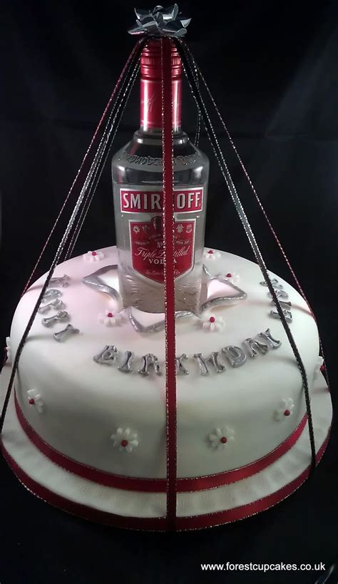 Cheers to surviving 18 years full of fun and madness. Bottle Cake | Bottle cake, 18th birthday cake, Cake vodka