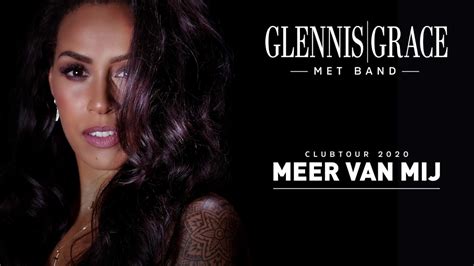 The 2020 eurovision host broadcaster, avrotros, has revealed that dutch superstar glennis grace will be gracing the stage at the. Glennis Grace clubtour 2020 'Meer van mij' - YouTube