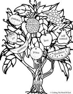 Cat colouring pages activity village. Fruits Of The Spirit Coloring Page - Coloring Home