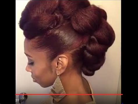 You can embrace this look with perfect fishtail that looks extremely elegant on any occasion. Easy, Elegant Updo | Natural Hair (Protective style) - YouTube