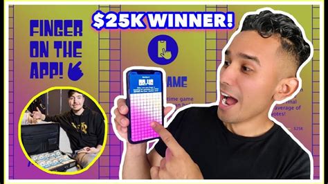 Keep your finger on the app the longest! MrBeast Finger On The App Challenge! **DID WE WIN $25,000 ...