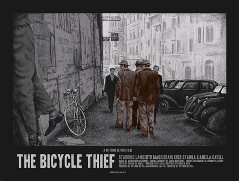 An original, movie poster (29 x 44) from 1953 for the initial, argentine theatrical release of bicycle thieves (1948) (also known as the bicycle thief). Cool Stuff: Limited Edition The Bicycle Thief Posters By ...