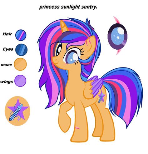 The term is a play on beauty mark, and it is also reminiscent of quarter mark. MLP (Next Gen) Princess Sunlight Sentry | New my little pony, My little pony friendship, Rainbow ...