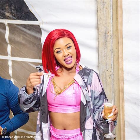 She is signed to mampintsha's west ink label. Babes Wodumo receives backlash for comments on Lady Zamar ...