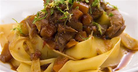 I always got so excited as a kid when my nana lulu would make it on nights that she babysat. Justine Schofield's easy lamb shank ragu with pasta ...