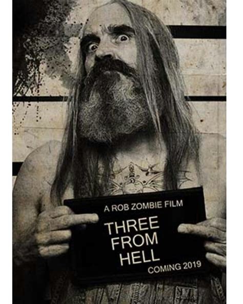 He's also wrapping up work on his new movie, 3 from hell. Pin on Rob Zombie shit: