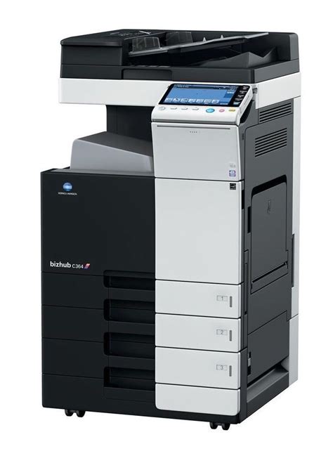 Scan transmission, in the scanner driver. Konica Minolta Bizhub C364 Color Copier Printer Scanner # ...