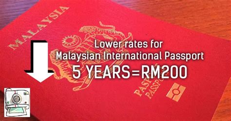 Renew the malaysian passport online (sounds easy. MyTownPharmacy: Passport Malaysia Price 2016: RM200 for 5 ...