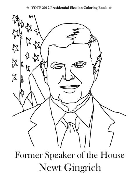 Ted cruz upsets donald trump in iowa. Coloring Pages For Voting - Best Coloring Pages Collections