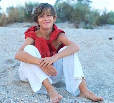 You were there by libera. Happy boy on the beach stock photo. Image of male, outdoor ...