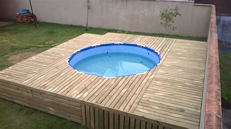 Do you need some inspiration for pool deck designs? DO IT YOURSELF Deck Pool Idea! - Handy DIY
