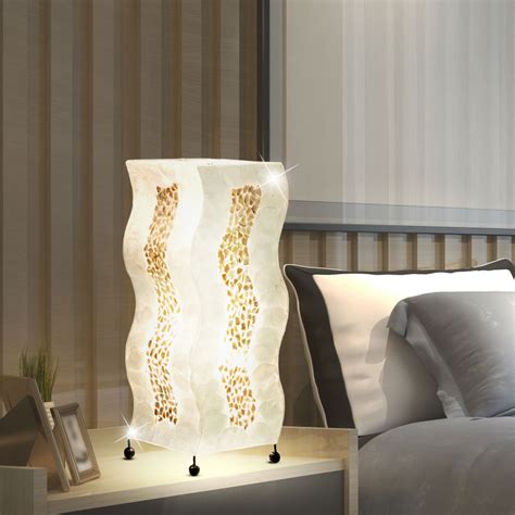 Luxus stehlampe schlafzimmer leseleuchte silber textil. Gastro & Nahrungsmittelgewerbe LED Mosaik Stehlampe ...