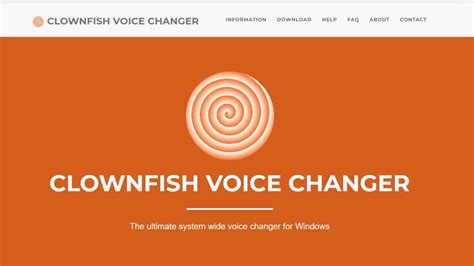 It is in audio production category and is available to all software users as a free download. 便利な機能が無料で使える「Clownfish Voice Changer」を試してみた