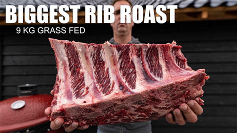 I'd give you a nasty look but you've already got one, roast 2. This is The Biggest Rib Roast I ever Cooked - YouTube