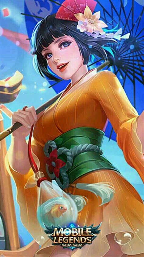 Mobilelegendsfanart hayabusa mobilelegends mobile_legends_bang_bang kagura mlbb hayagura anime mobilelegendsbangbang. Kagura_Summer Festival | Walpapers fofos, Moba legends ...