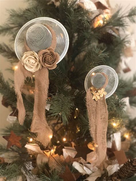 Browse our diy video tutorials on how to decorate your home for are you looking for ideas for a new christmas tree that livens up your festive decorations and adds. DIY Dollar Tree Mesh Strainer Sun Hats - The Shabby Tree ...