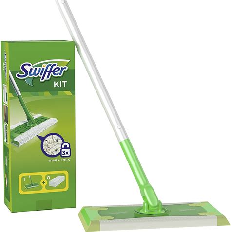 Swiffer® sweeper™ dry sweeping cloth refills, with gain scent deep textured ridges trap and lock dirt, dust, hair and allergens.* *common inanimate allergens from cat and dog dander and dust mite matter (10) Tweet