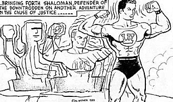 Shaloman, a very Jewish superhero