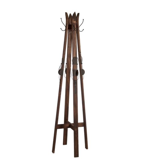 Portemanteau sur Pied en Bois Ski