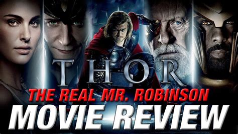 While battling a huge beast. THOR Movie Review - YouTube