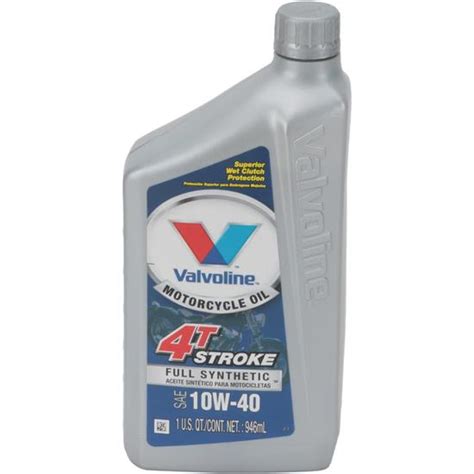 Amsoil mcf is the result of extensive research, and it is specially formulated to excel in all areas unique to motorcycles, including high engine rpm. Valvoline Synthetic 10W40 Motorcycle Motor Oil, Quart