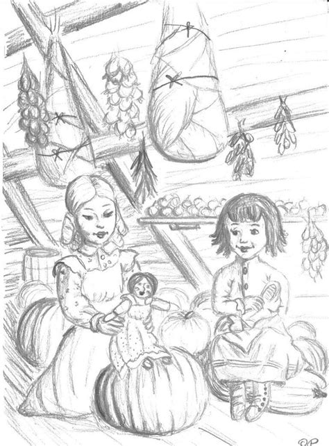 My husband had a week off, so we decided to go camping for a few days up north. laura ingalls wilder coloring pages Collection - colorin ...