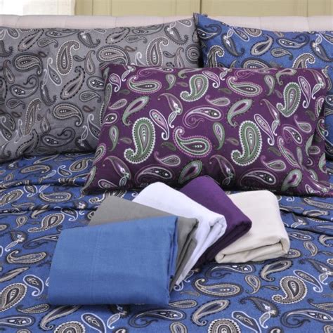 Shop items you love at overstock, with free shipping on everything* and easy returns. Flannel Cotton Paisley Sheet Set - Egyptian Cotton Sheets