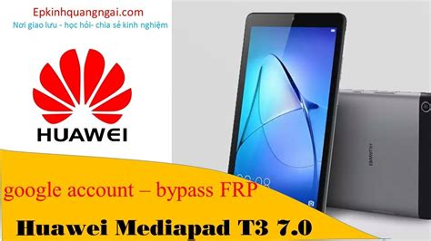 Huawei usb drivers is an important of all huawei smartphones & tablets you can easily connect your device to a computer or laptop to sharing files & communicate with each other, when you installing huawei mediapad t3 7.0 usb driver you will be able to update your huawei mediapad t3 7.0 to latest android os, and you can easily browse the file system on your huawei mediapad t3 7.0 & transfer. Huawei Mediapad T3 BG2-U01 xóa google account 7.0 - YouTube