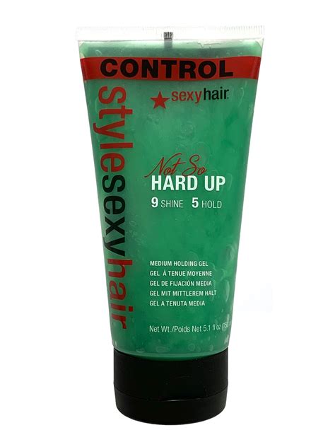 Spray gel also results in more natural looking styles, versus the very sculpted, stiff look of traditional gel application. Style Sexy Hair Not So Hard Up Gel 5.1 oz - Walmart.com ...